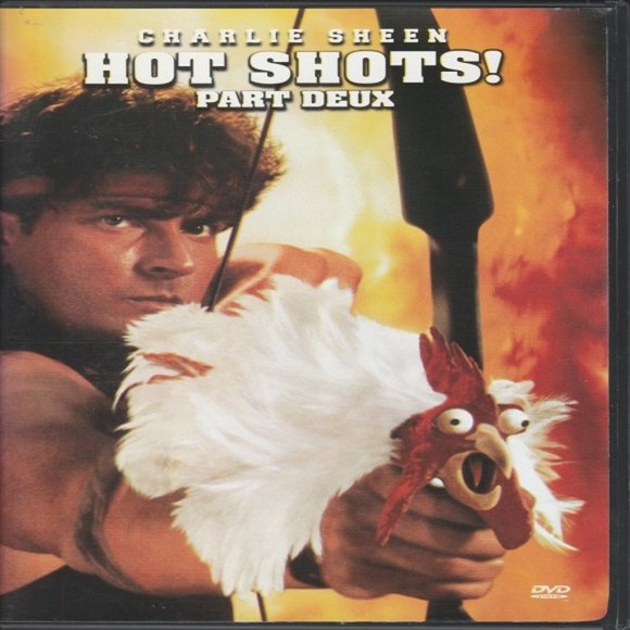Hot Shots! Part Deux - 2002 Parody Comedy Widescreen DVD Starring Charlie Sheen - Picture 1 of 2